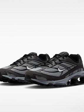 Nike Shox Ride 2 Mens Size 10 Shoes Light Smoke Grey Medium Ash Black IO4296-001